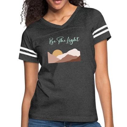 Womens Vintage Sport Graphic T-shirt, Say it Soul, be the Light